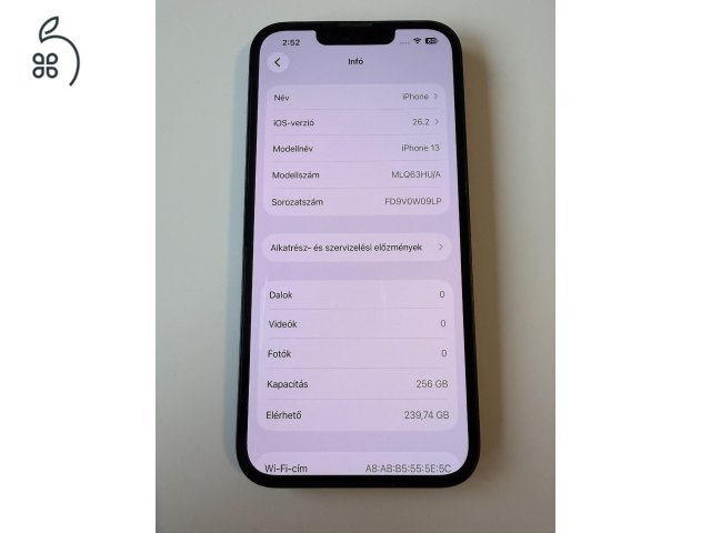 Apple iPhone 13 256 GB – One, jó állapot