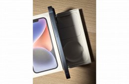 1,5 évet használt iPhone 14 telefon