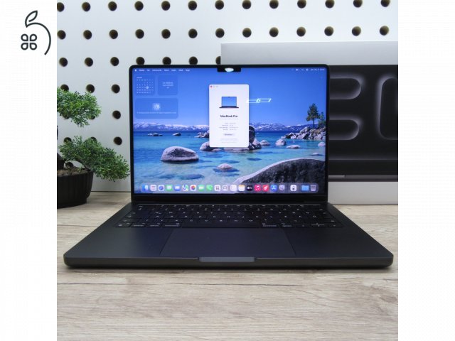 Apple MacBook Pro 14 (2024) 16GB / 512GB – használt, karcmentes – 100% akku