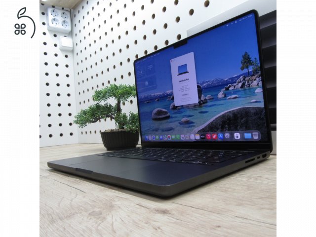 Apple MacBook Pro 14 (2024) 16GB / 512GB – használt, karcmentes – 100% akku