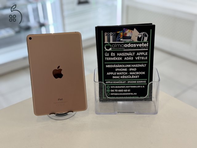 iPad Mini 5 64GB Wifi Újszerű/1 hónap gar./Akku 95%/p4684