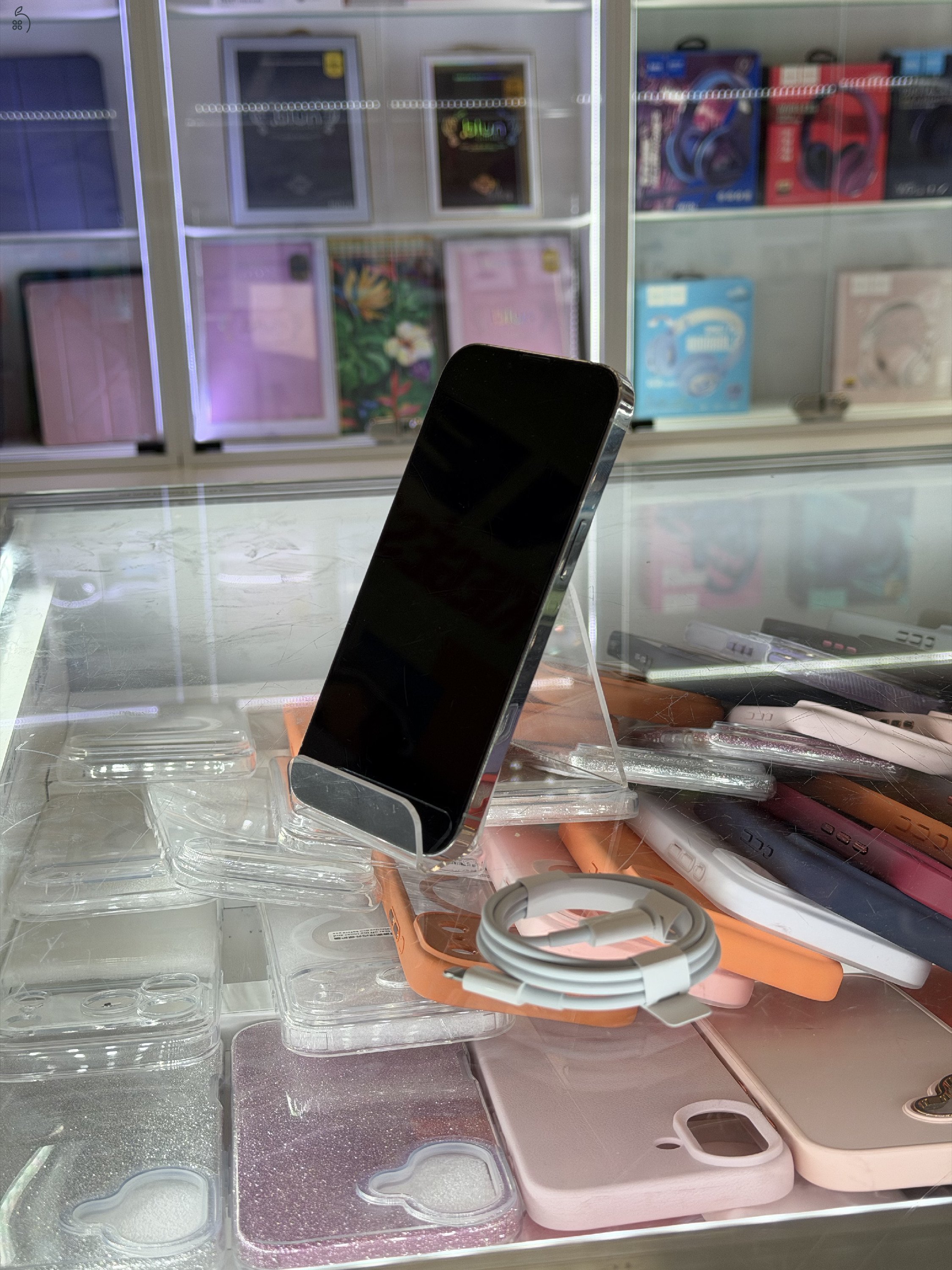 Apple iPhone 13 Pro, 128Gb, Kártyafüggetlen, 100% Akksi, Ajándék Fóliával