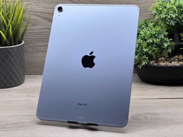 Hibátlan iPad Air 6th Blue M2 128GB CELL 2 ÉV Garanciával Számlával 100% Akku