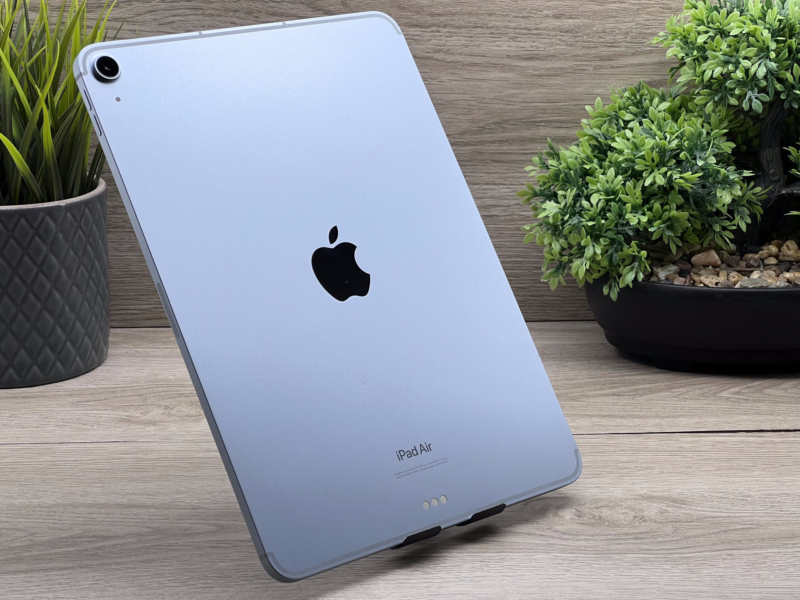 Hibátlan iPad Air 6th Blue M2 128GB CELL 2 ÉV Garanciával Számlával 100% Akku