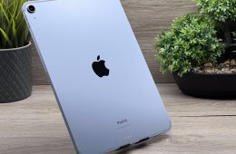 Hibátlan iPad Air 6th Blue M2 128GB CELL 2 ÉV Garanciával Számlával 100% Akku
