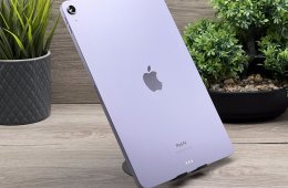Hibátlan iPad Air 6th Purple M2 256GB 2 ÉV Garanciával Számlával 93% Akku