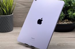 Hibátlan iPad Air 6th Purple M2 256GB 2 ÉV Garanciával Számlával 93% Akku