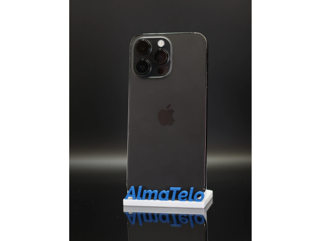 Apple iPhone 14 Pro Max eSIM 128 GB Space Black 100% akku - 12 HÓ GARANCIA