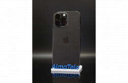 Apple iPhone 14 Pro Max eSIM 128 GB Space Black 100% akku - 12 HÓ GARANCIA