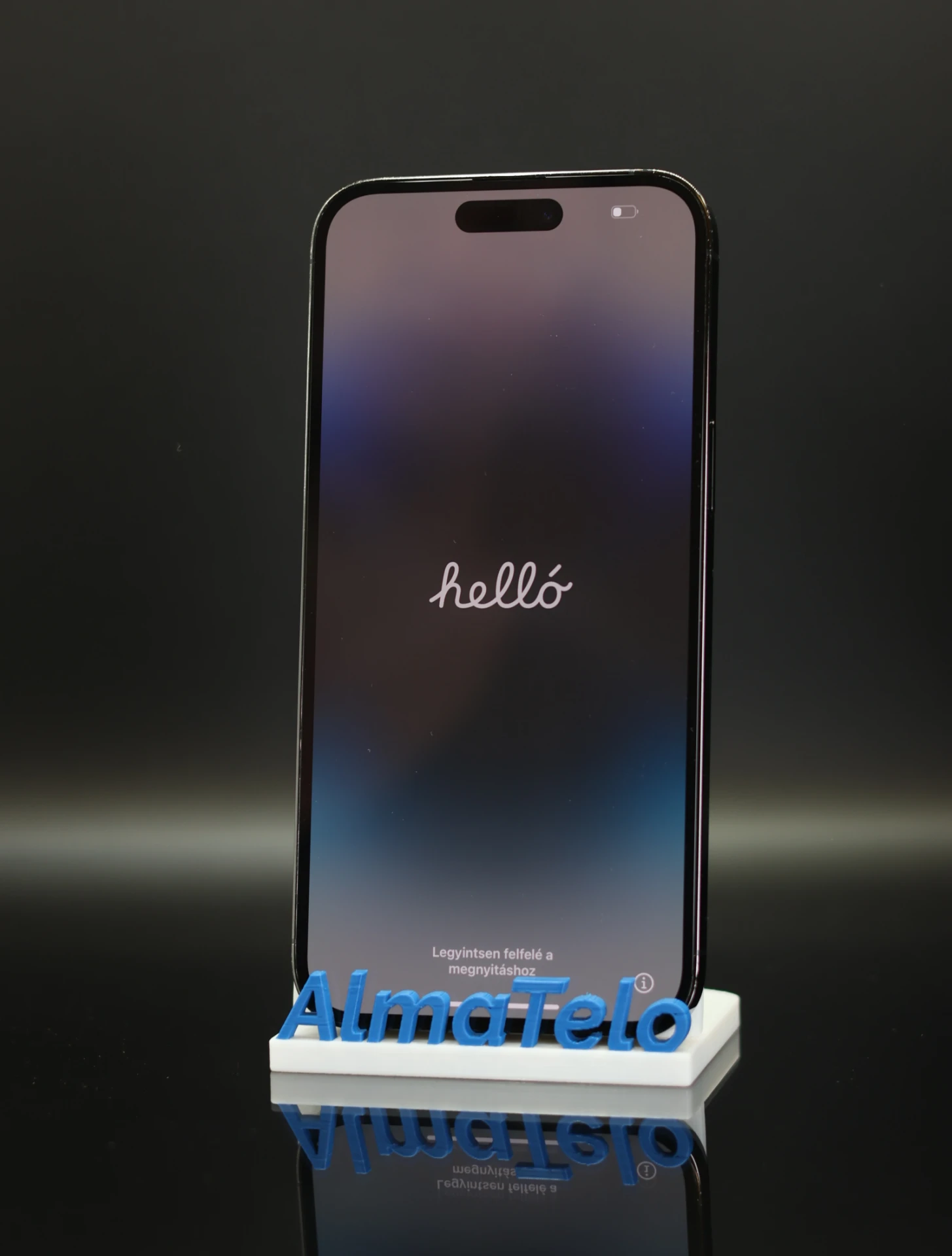 Apple iPhone 14 Pro Max eSIM 128 GB Space Black 100% akku - 12 HÓ GARANCIA