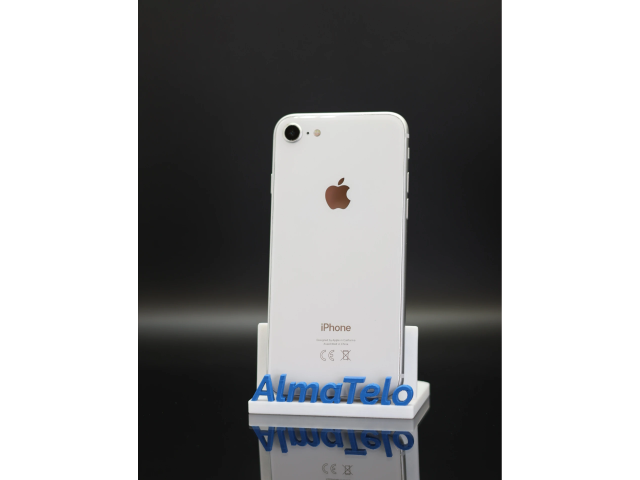 Apple iPhone 8 64 GB Silver 100% akku - 12 HÓ GARANCIA