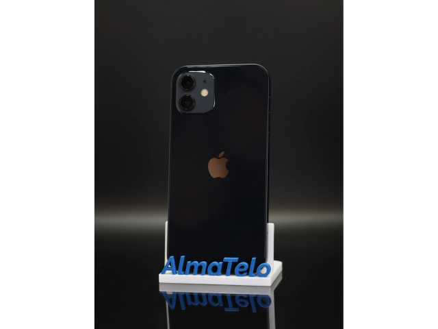 Apple iPhone 12 128 GB Black 100% akku - 12 HÓ GARANCIA