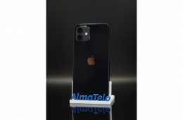 Apple iPhone 12 128 GB Black 100% akku - 12 HÓ GARANCIA