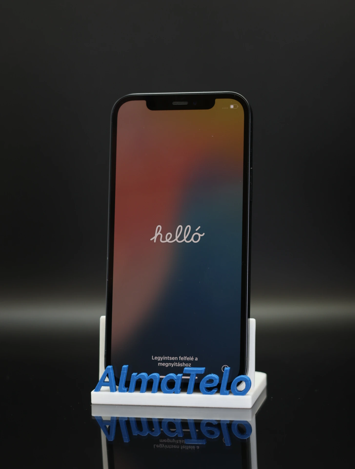 Apple iPhone 12 128 GB Black 100% akku - 12 HÓ GARANCIA