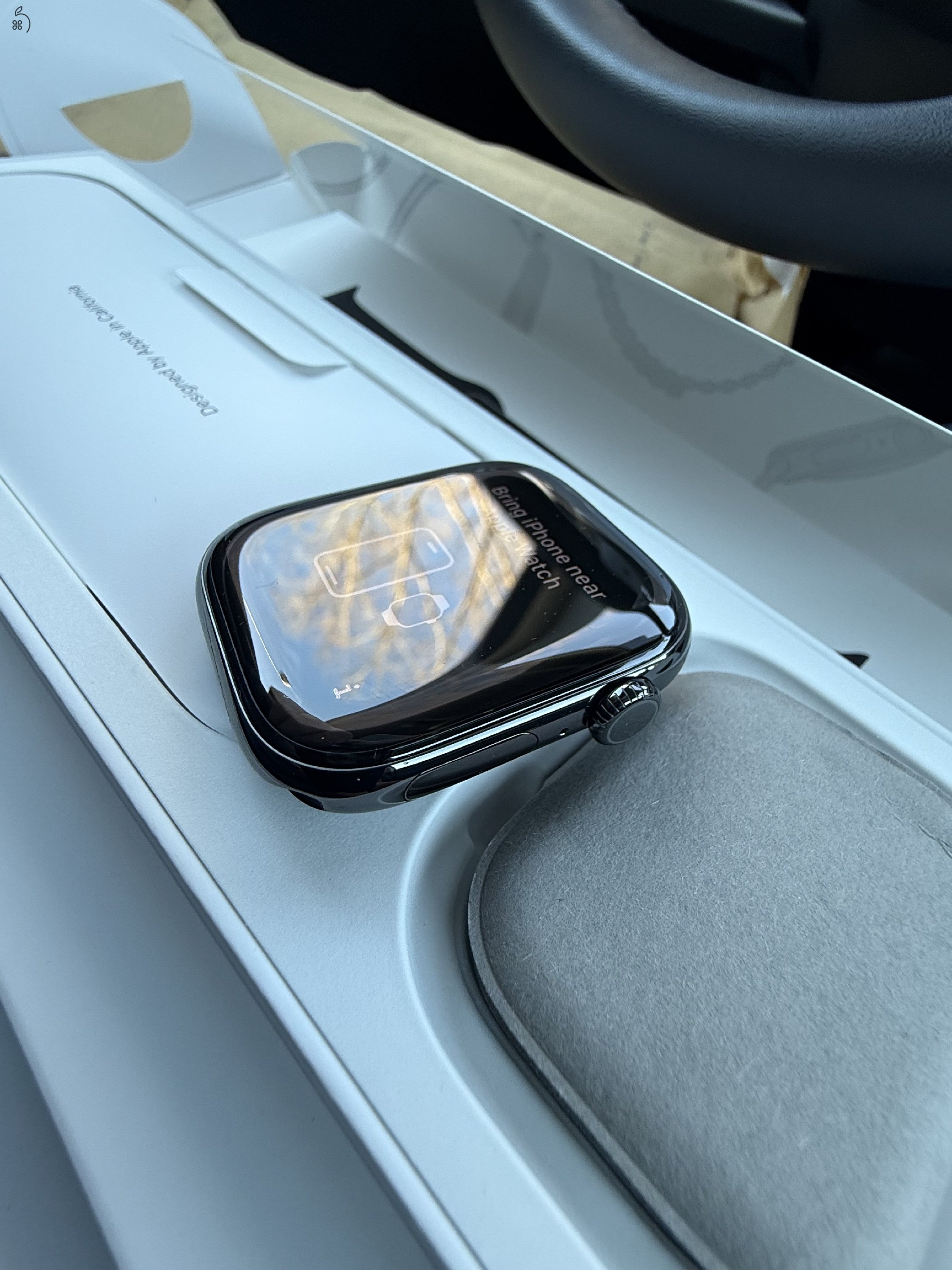 Titan Apple Watch Series 10, 46 mm, GPS+Cellular, garancia: 2028.01.28-ig