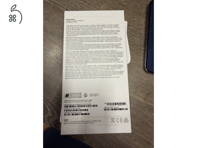 eladó iPhone 14 pro Space Black