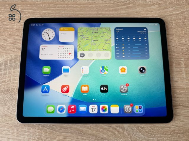 Apple iPad Air M3 11” (2025) 128GB Wi-Fi Space Gray (6 hó Apple garancia, 100% akku)