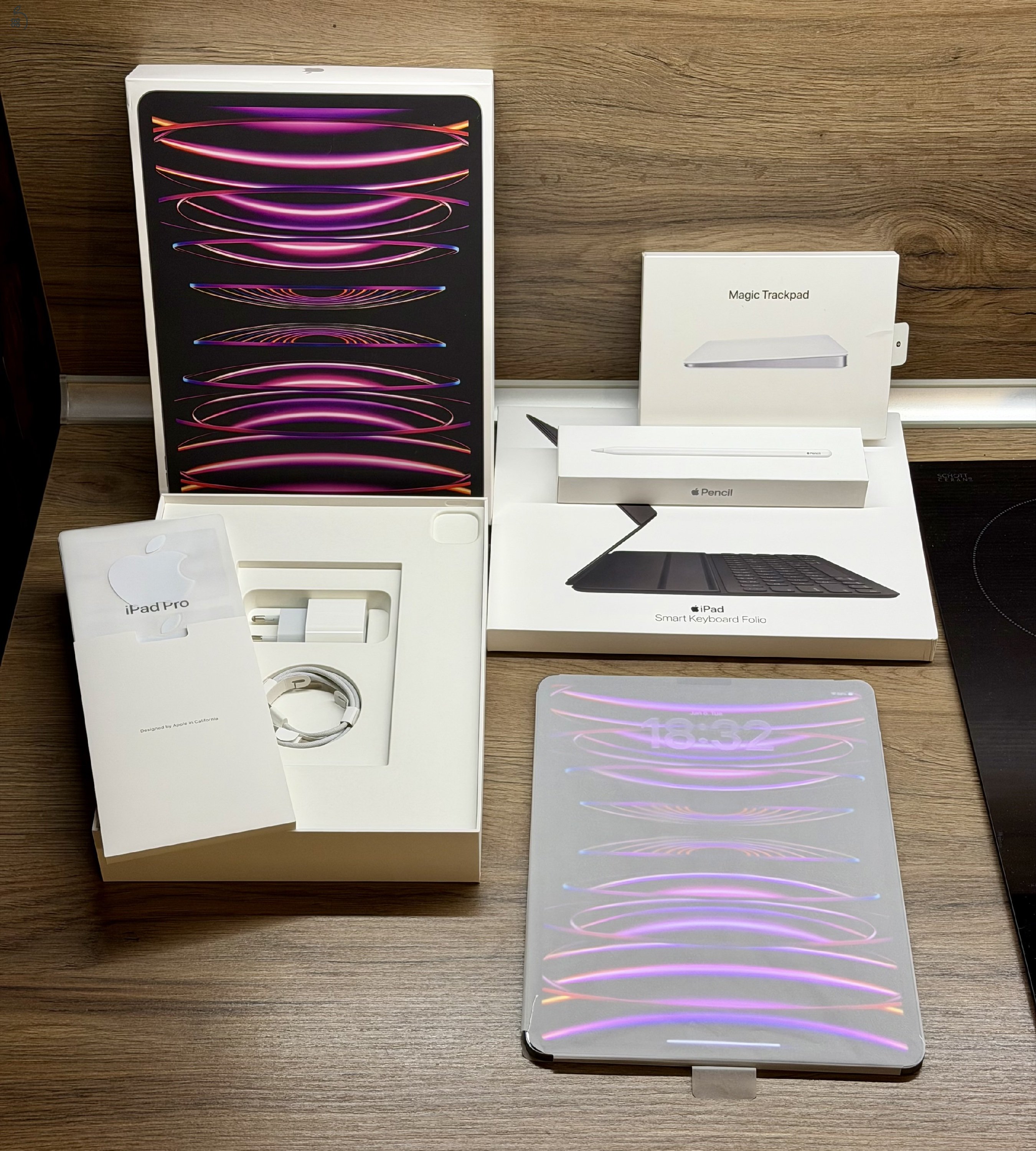 iPad Pro 12.9 128GB M2 6. generáció Fekete / Space Gray - garanciális, kifogástalan állapot!