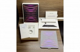 iPad Pro 12.9 128GB M2 6. generáció Fekete / Space Gray - garanciális, kifogástalan állapot!