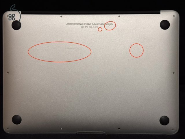 Eladó MacBook Air 2013 mid 13”/i5/4gb/128ssd/371ciklus