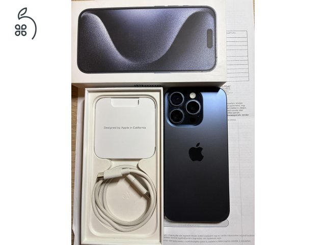 Apple iPhone 15 Pro – 128 GB – Független – Nagyon szép állapot