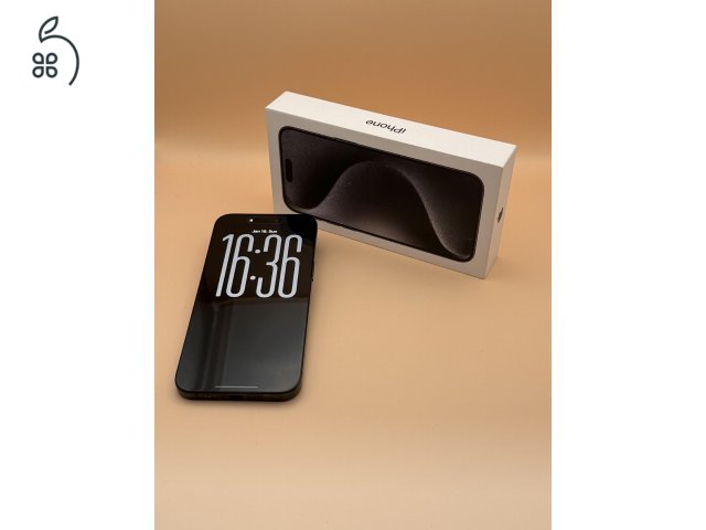 iPhone 15 Pro Max – Karcmentes, Hibátlan Állapot, Doboz + Tartozékokkal