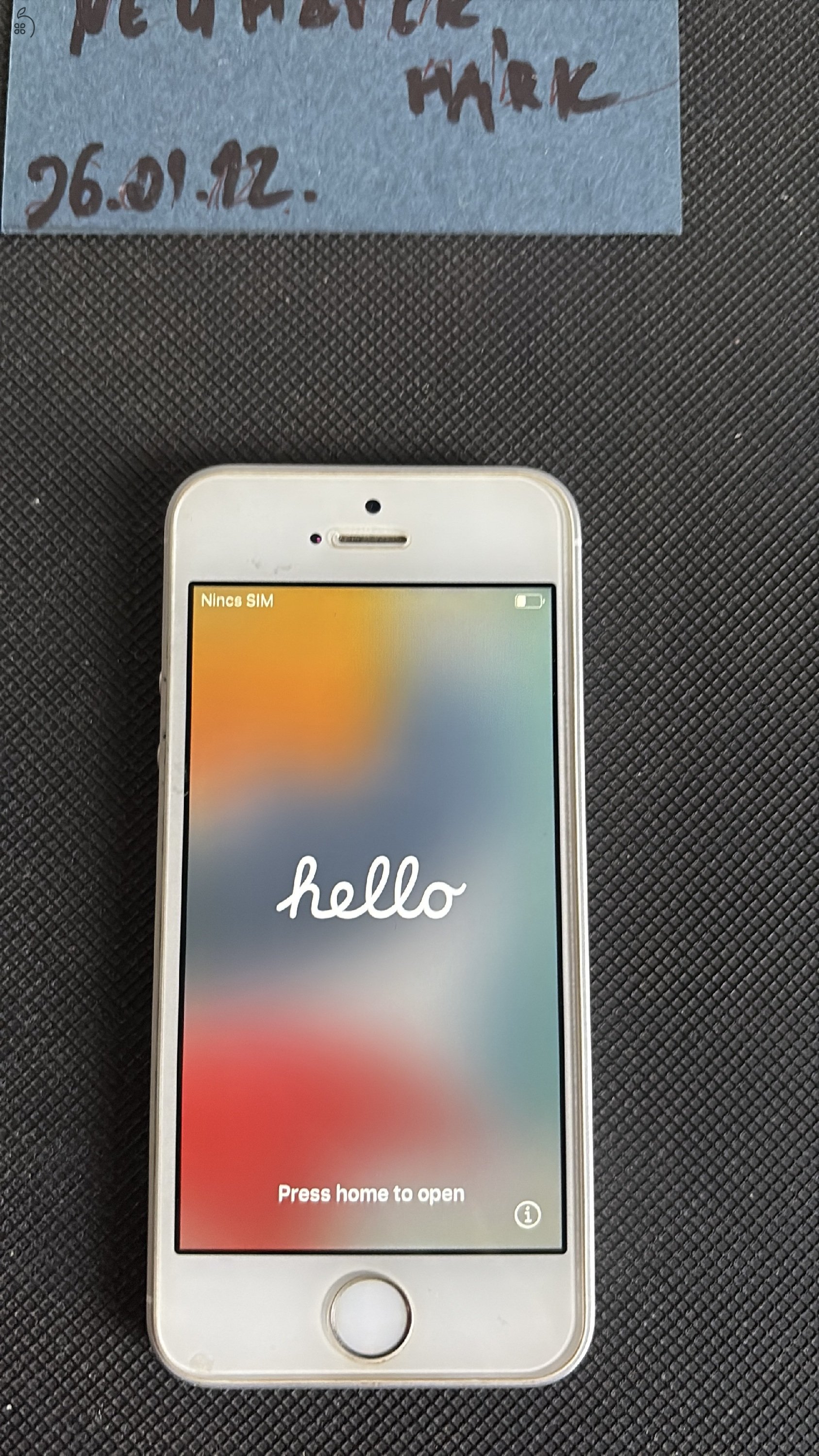 Iphone SE 2016 16gb újszerű karcmentes