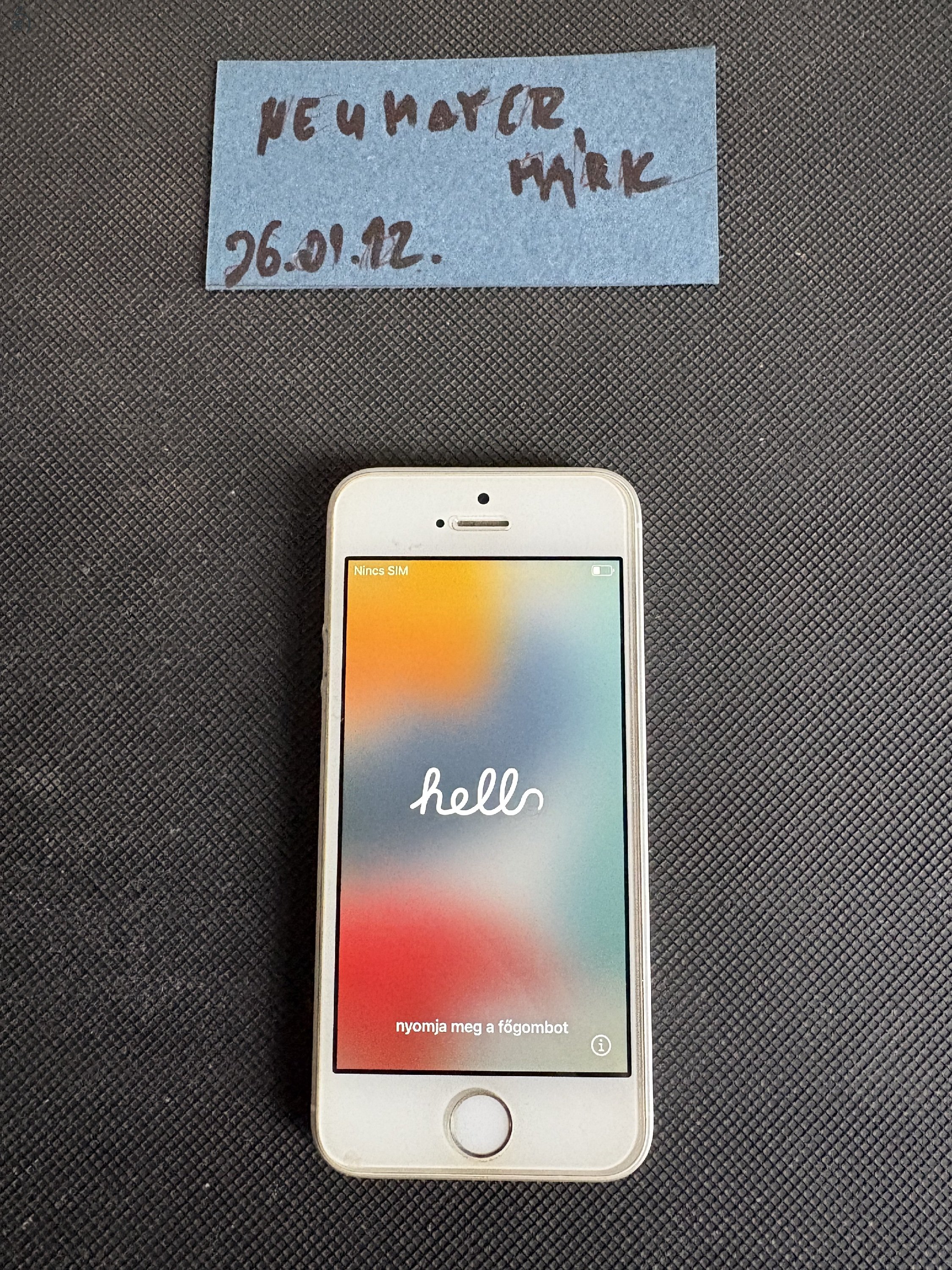 Iphone SE 2016 16gb újszerű karcmentes