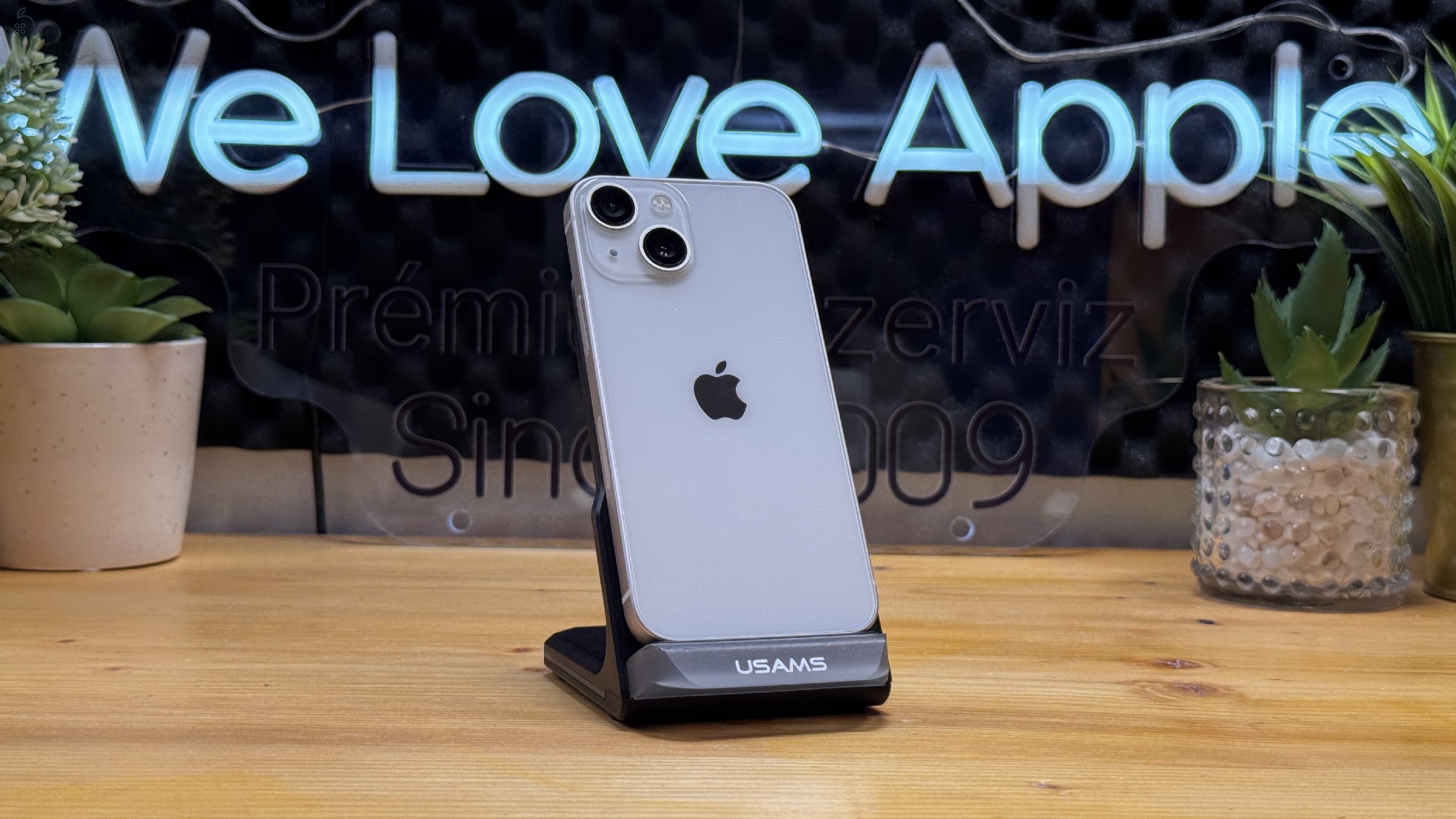 iPhone 13 Mini, 128GB, Fehér, Független - 1ÉV Garancia, Számla