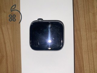 Eladó, használt— Apple Watch Series 5–Space Gray Aluminium Case, Black Sports Band—44MM