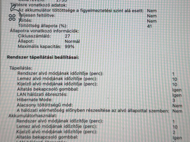 Újszerű MacBook Air M1 8GB - 27 ciklus 99% akkumulátor