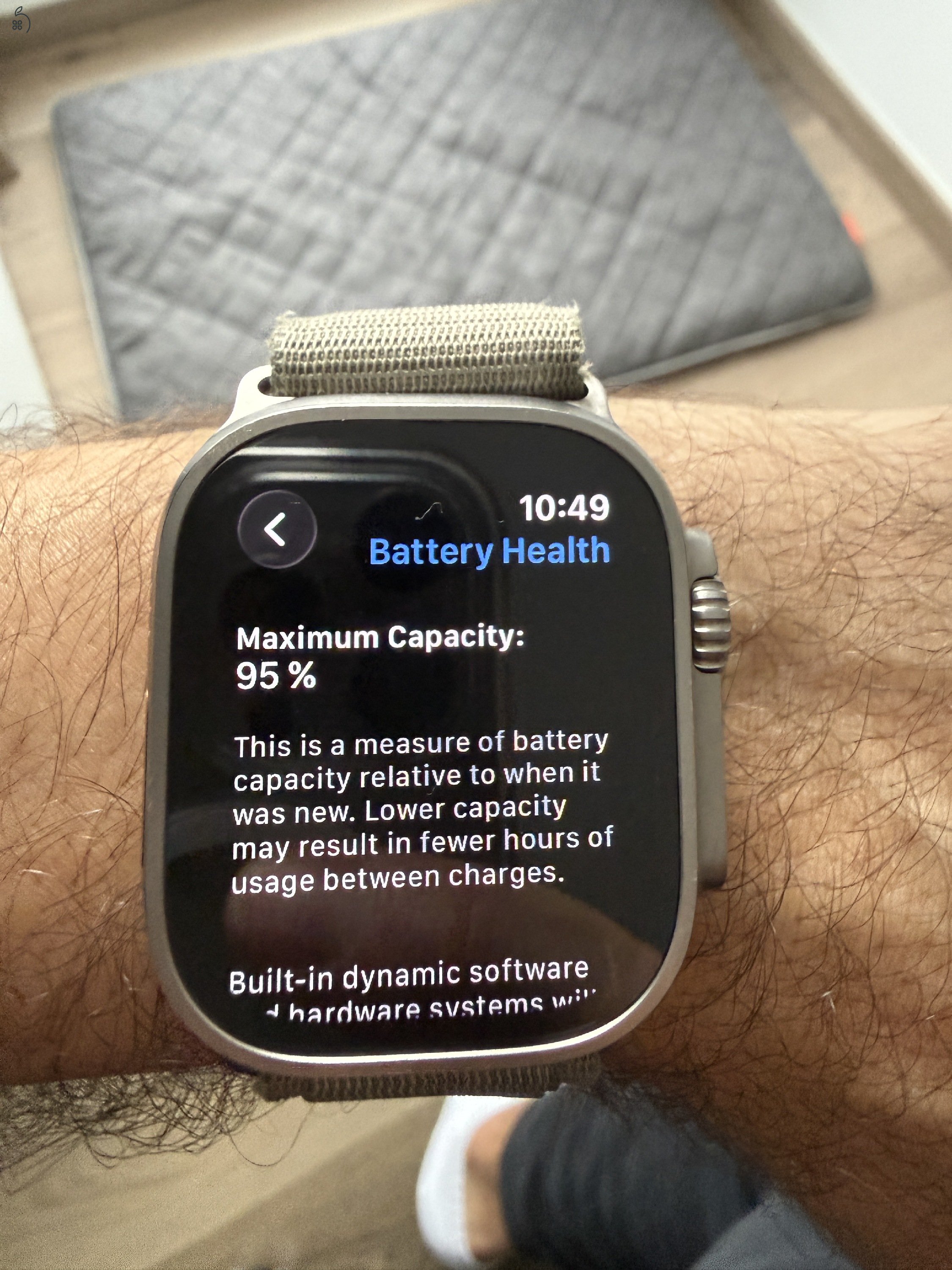 Apple Watch Ultra 2 - Titán 2023 - Garanciával