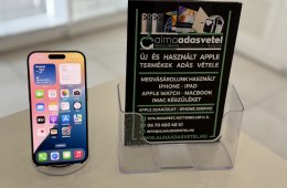 iPhone 15 Pro 128GB Független Újszerű/1-3 hónap gar./Akku 88%/p4689