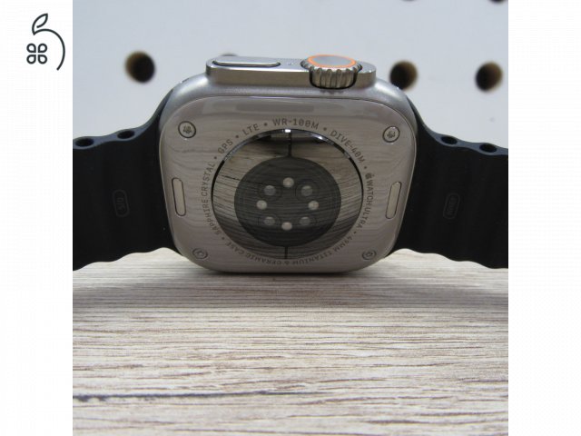 Apple Watch Ultra 49 mm használt, karcmentes, 93% akku, 6 hónap garancia