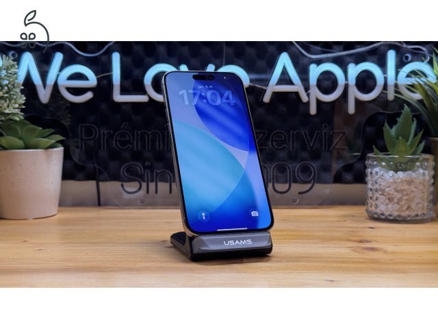 iPhone 15 Pro Max, 512GB, Natúr Titán, Független - 1ÉV Garancia, Számla