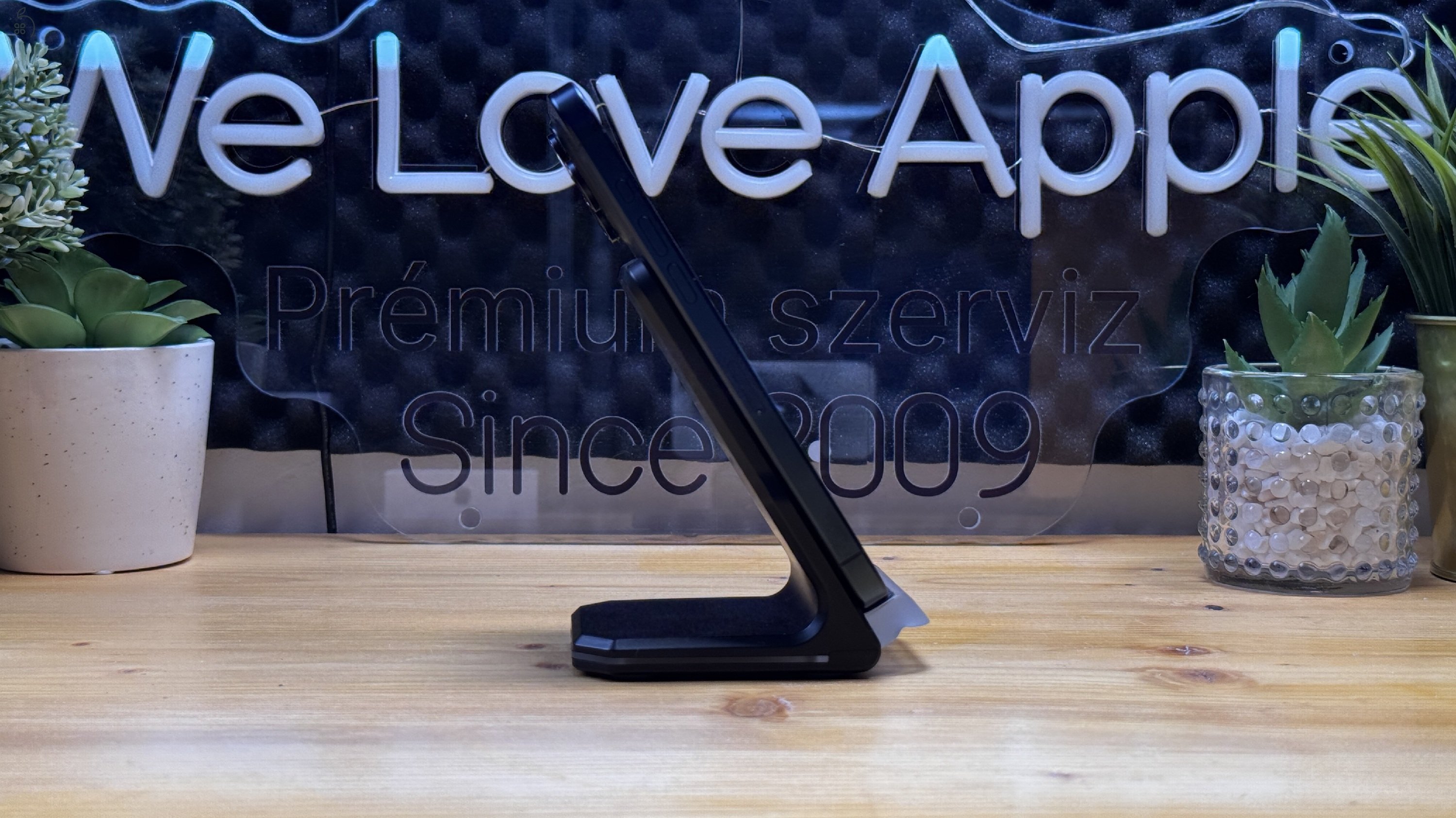  iPhone 15 Pro Max, 256GB, Kék, Független - 1ÉV Garancia, Számla 