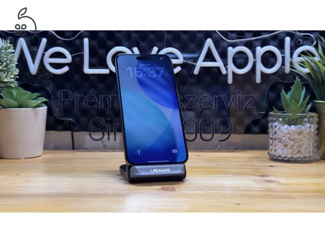  iPhone 15 Pro Max, 256GB, Kék, Független - 1ÉV Garancia, Számla 