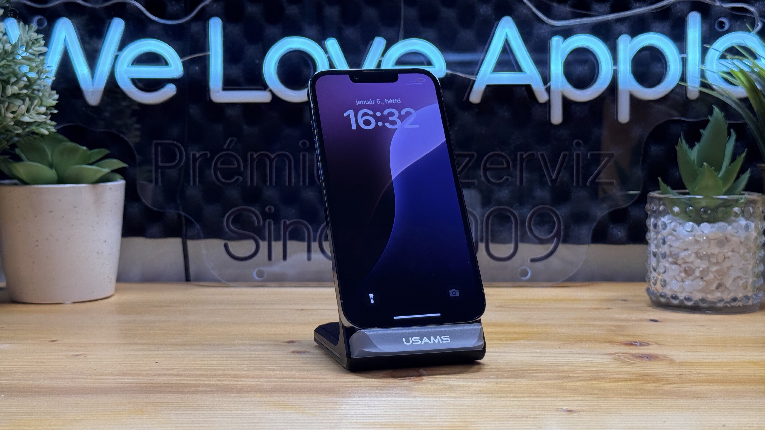 iPhone 13 Pro 256GB Kék, Független - Garancia, Számla