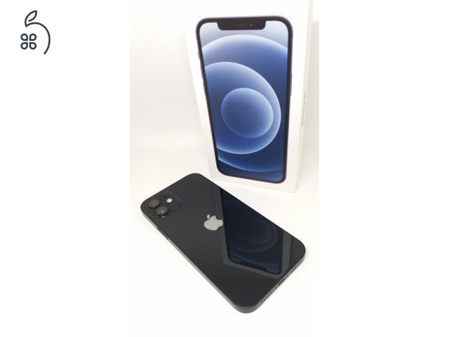 Hibátlan állapotú APPLE iPhone 12 - 64GB - 86% - Black színben ! ! !