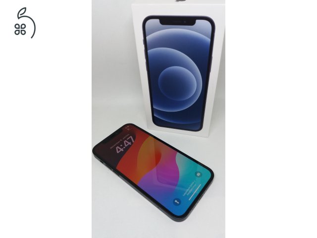 Hibátlan állapotú APPLE iPhone 12 - 64GB - 86% - Black színben ! ! !