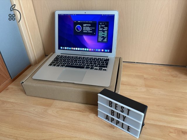 2017 MacBook Air 13 / i5 / 8GB / 128GB SSD / Új Aksival Eladó !