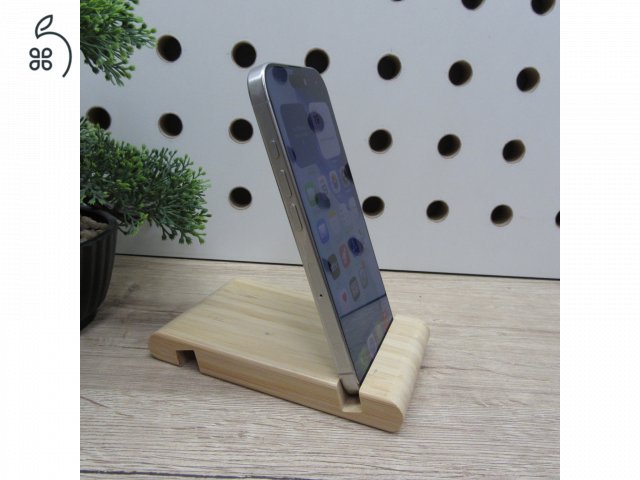 Apple iPhone 16 Pro 128GB White használt, megkímélt, 92% akku, 6 hónap garancia