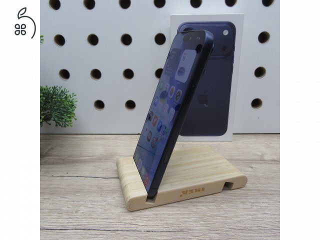 Apple iPhone 17 Pro Max 256GB Deep Blue használt, karcmentes, 100% akku, garancia 2026-09-28-ig