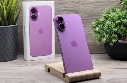 iPhone 16 Pink 128GB 2 ÉV Garanciával Számlával 100% Akku