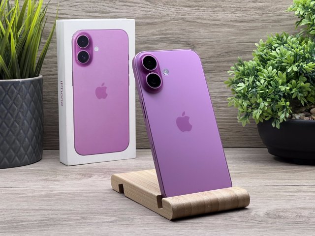 iPhone 16 Pink 128GB 2 ÉV Garanciával Számlával 100% Akku