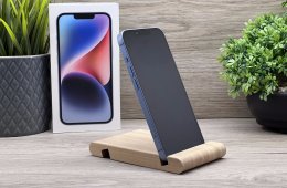 Hibátlan iPhone 14 Blue 256GB 2 ÉV Garanciával Számlával 91% Akku