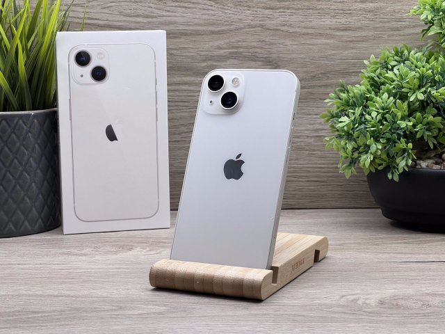 Hibátlan iPhone 13 Starlight 128GB 2 ÉV Garanciával Számlával 94% Akku