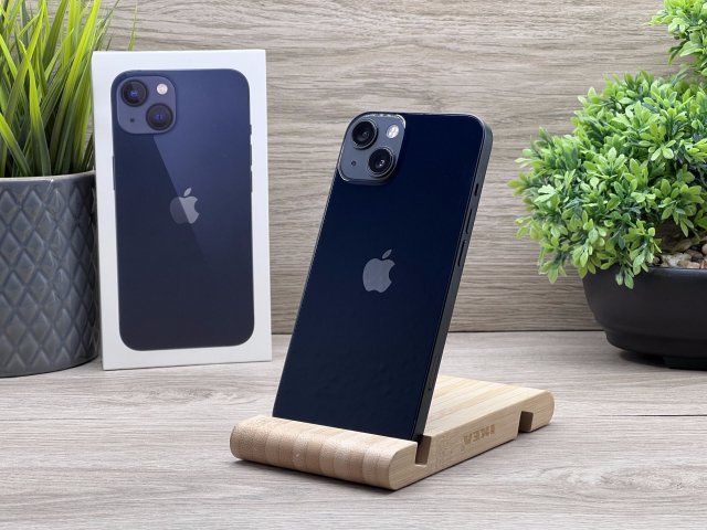 Hibátlan iPhone 13 Midnight 256GB 2 ÉV Garanciával Számlával 100% Akku