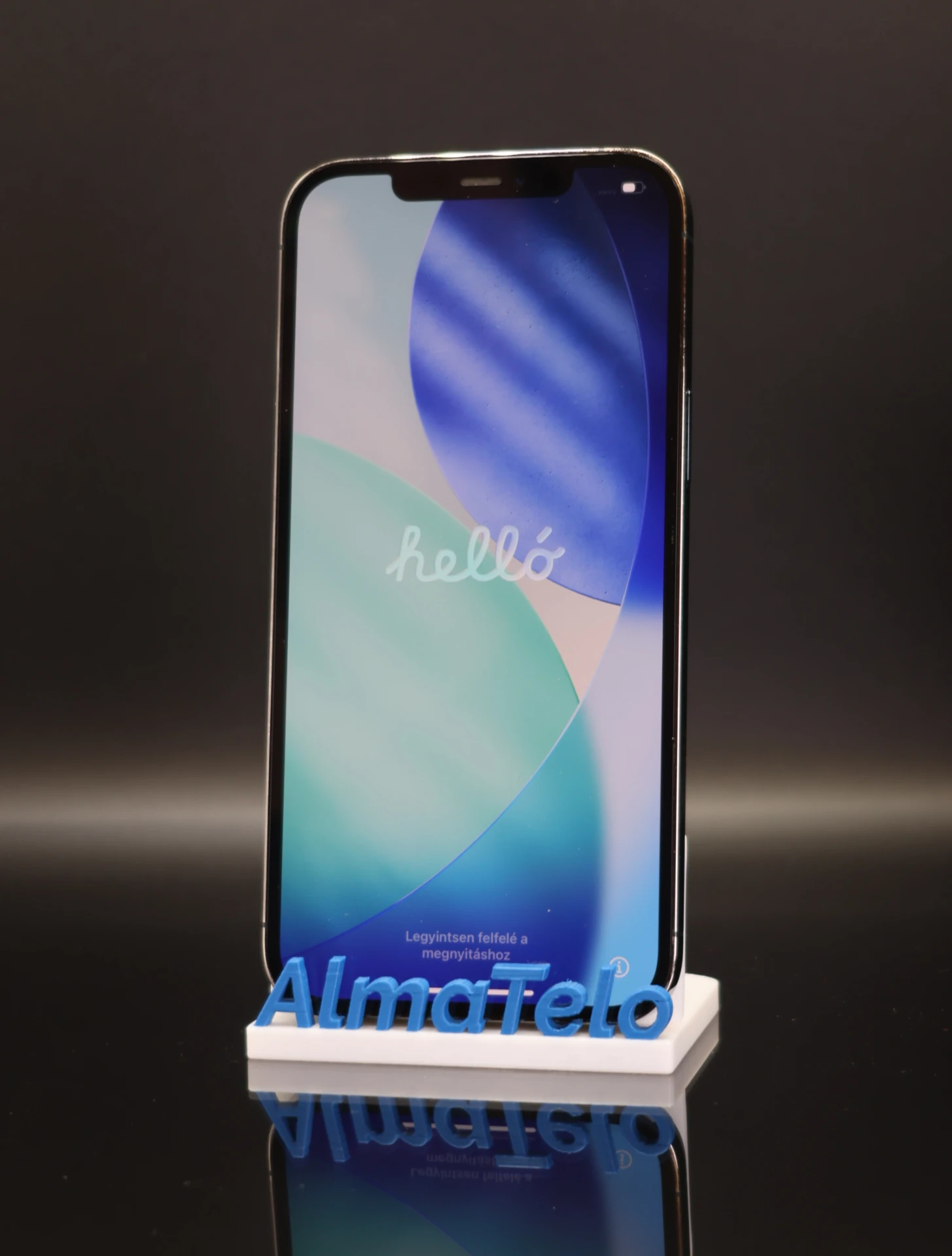 Apple iPhone 12 Pro Max 128 GB Pacific Blue 100% akku - 12 HÓ GARANCIA