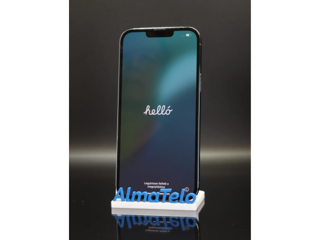 Apple iPhone 13 Pro Max 128 GB Sierra Blue 100% akku - 12 HÓ GARANCIA